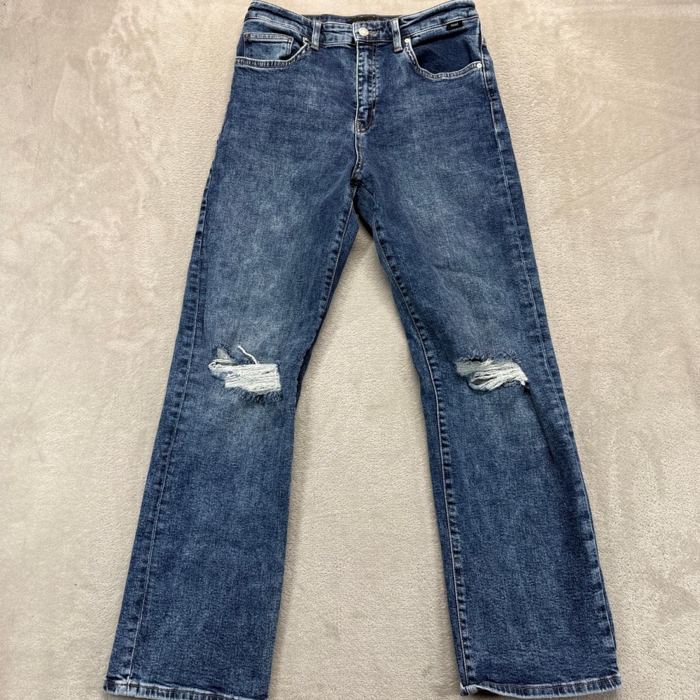 Mavi Jeans Women's 29 Barcelona High-Rise Loose Straight Distressed Ripped Denim